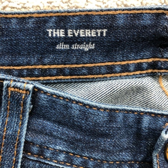 Adriano Goldschmied Jeans The Everett Slim Straight Size 31 Reg - Picture 6 of 10